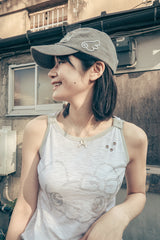 トギングホットフィックスノースリーブ (ホワイト)