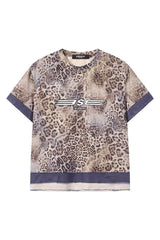 Leopard Print Graphic Tee