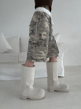 girly camo bermuda pt