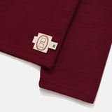 Layer mock neck / Red