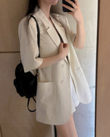 Mine short-sleeved jacket