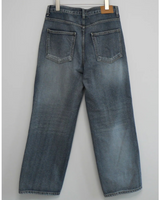 brush denim pants
