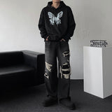 [Unisex] 2 type napping fly-printed hoodie