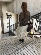オカオフショルダーフーディー