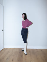 LONG LEGGINGS & SKIRT (NAVY)