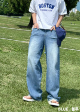 Gonzo Linen Cool Medium Denim Pants