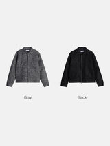 ベイル オイルトリーティッドクロッピードレザージャケット