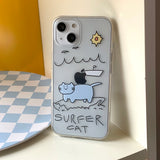 サーファーキャットフォーンケース