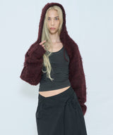 2WAY HOODED MUFFLER KNIT