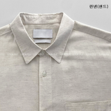 Logane Premium Ice Linen Overshirt