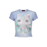 ネコヒメメッシュトップ