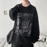 Clip Boxfit Knit Long Sleeve T-shirt (3 colors) H&L