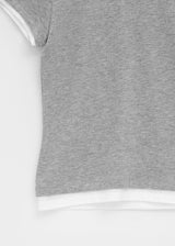 [MADE] トゥロンレイヤード半袖Tシャツ