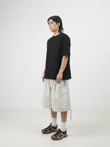 ピクトバックレタリングTシャツ 3color