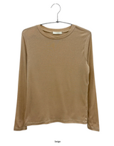 ルーブリンベーシックウール長袖Tシャツ（4c）