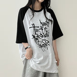 リミンボクシーフィットカラーラグラン半袖Tシャツ