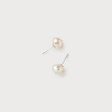 Polkadots Earrings, Peach