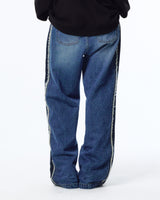 Two tone Panel Jean/Blue