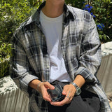 2 Low String Check Shirt (3color)