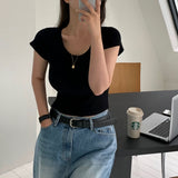 [BELLIDE MADE] ジェードスレンダープレーン半袖Tシャツ
