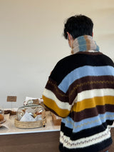 Mas Multi-Stripe Knit
