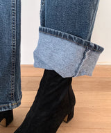 起毛フレディデニムパンツ