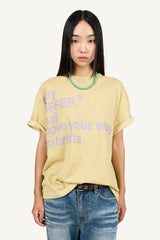 Disturb striped print T-shirt