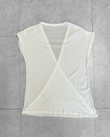 BELL DRAPE WRAP T-SHIRT