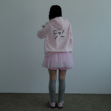 KIRIGIRL フーディージップアップ _PINK