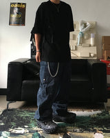 HD Round Pigment Cargo Pants (2C)