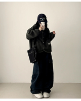 Eddy Tab tick pocket fleece jacket