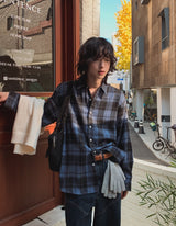 Baresi Over Check Shirt