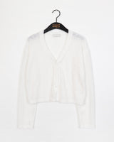 Rover Two-Way Unbalanced Wrap Bubble Knit Cardigan