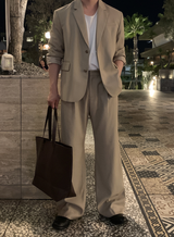 [ In-house ] 【Setup】Tom Eddy Blazer Slacks Setup