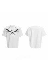 スタッドシッスルエンブロイダリーTシャツ