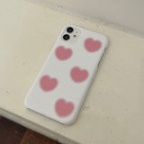 [MADE] blur heart pink [hard case]