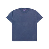 [24SS] ベーシックロゴピグメントウォッシングショートスリーブTシャツ（ネービー）