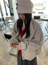 フルールビンテージボタンビーニー