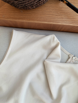 De Mer Drape Shirred Long Dress / 2 colors