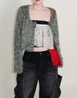 Square pocket balloon fit corduroy pants