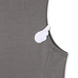 Angel Tiered Dress - CHARCOAL STAR