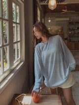 [MADE][U-BASIC] Signature see-through long sleeve