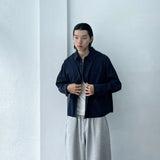 Dark Grid Relaxed Shirt
