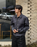 denim trucker jacket
