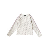 Waffle Raglan Tee (Flower_ivory)