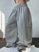 HARDY EVEN TWO PINTUCK BALLOON CARGO LONG PANTS🩶🖤2COLOR