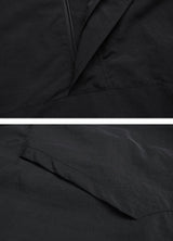 Nylon Hooded Anorak Vest