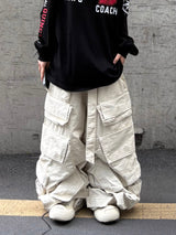 module velcro multi cargo pants