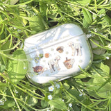 [baby lamb and hot teas in annak airpods clear case]