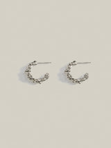 バブルピアス シルバー